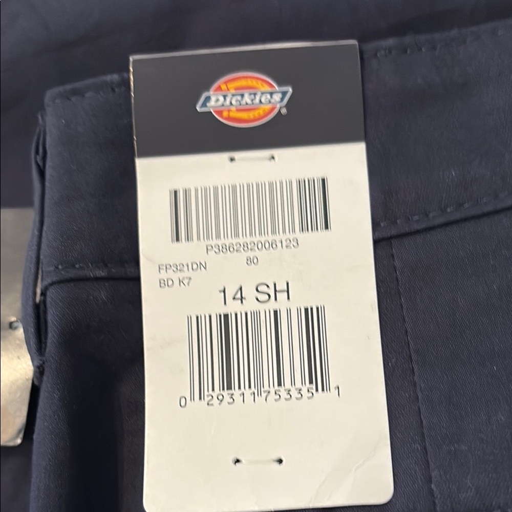 Dickies Black Chinos Structured Cotton Blend - Picture 4 of 8